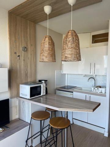 Studio Cabine Vue Mer Et Port Carnon-Plage Buitenkant foto